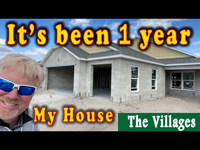 The Villages, My one year celebration with the house I bought. Tour of the Winslow model.