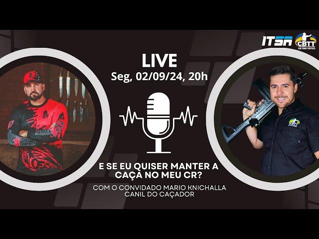 Live Canil do Caçador - E se eu quiser manter a caça?