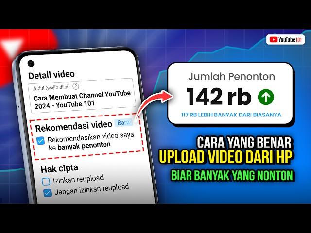 YOUT MUST KNOW!! How to Upload YouTube Videos from Smartphone So Many People Watch - YouTube 101