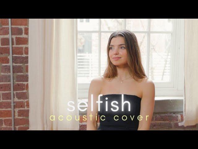 Justin Timberlake - Selfish (Acoustic Cover) by Dakota Ryley