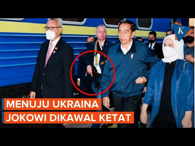 Pengawalan Ketat Presiden Jokowi Menuju Ukraina