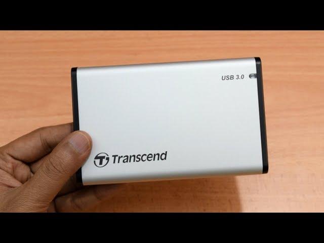 Transcend StoreJet 25S3 HDD/SSD Enclosure