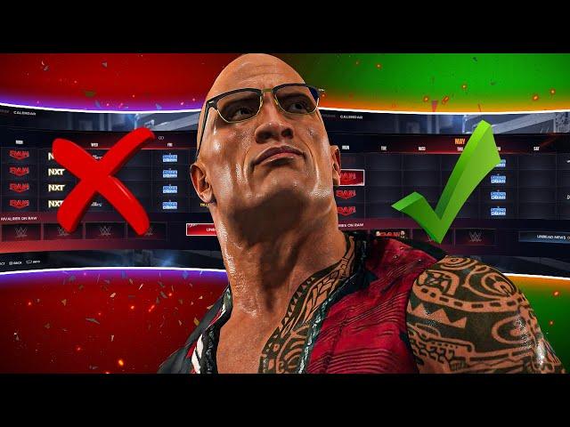 Is YOUR WWE 2K24 Universe Mode BROKEN ? TRY THIS!