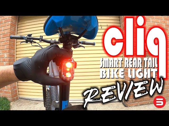 More than just a tail light... CLIQ SMART BIKE LIGHT