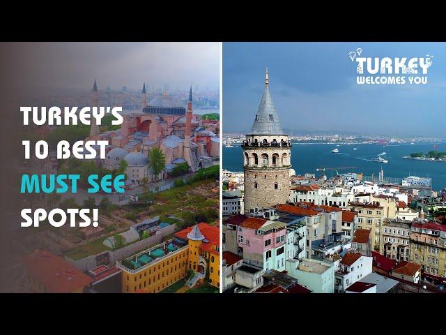 10 Best Places to Visit in Turkey | Must See Spots in Turkey | Turkey Travel Guide