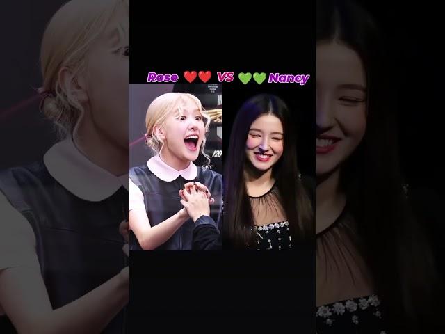 Which... One...   or •••••#kimtaehyung #nancy #rose #blackpink #blink