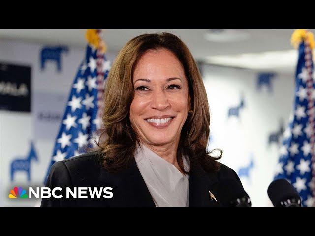 WATCH: Harris delivers remarks in Indianapolis | NBC News
