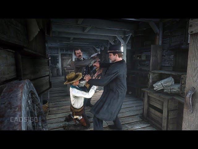 How The Pinkertons Capture Sadie Adler - RDR2 Out of Bounds Details