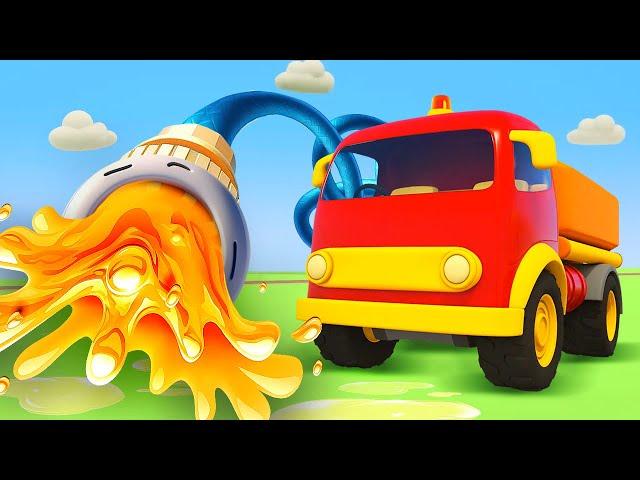 The street vehicles need help! A compilation of car cartoons for kids. Full episodes of Helper Cars.