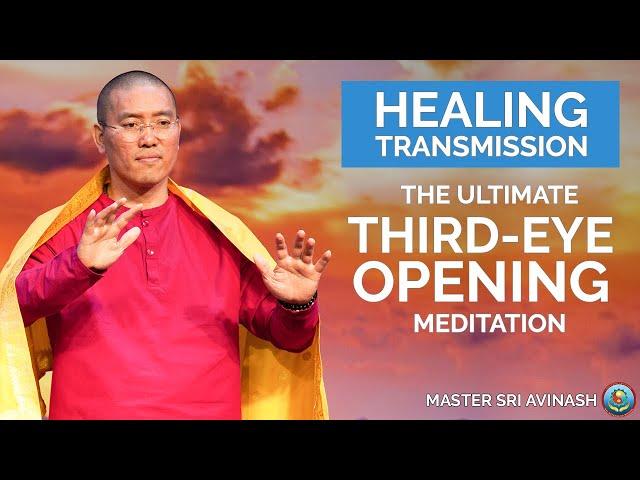 The Ultimate Third Eye Opening Meditation  Activate Your Third Eye  Master Healer Sri Avinash