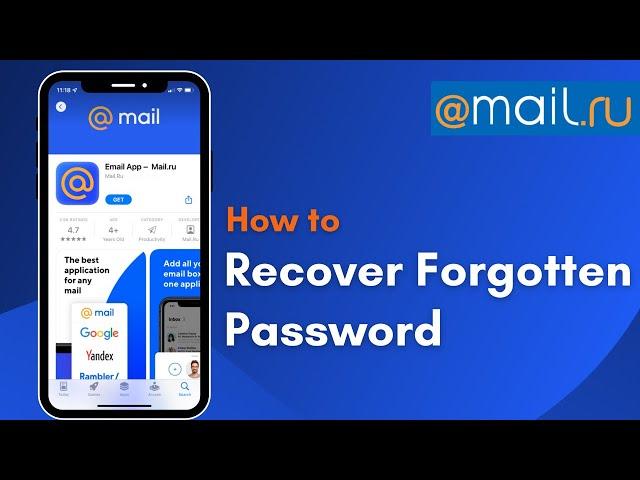 Reset Mail.ru Login Password | 2021