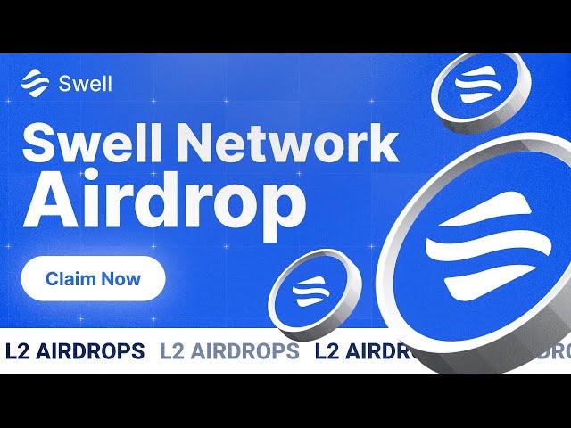 Best Crypto  Staking Airdrop | Swell L2 Airdrop Up to 50,000$