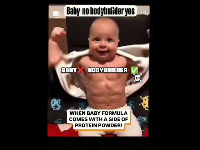 Aura 10000+....️ Baby ️ bodybuilder ️ #music #beats #remix