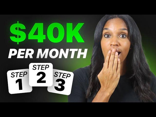 How I make $40k Per MONTH selling a $9 digital product (Make Money Online)