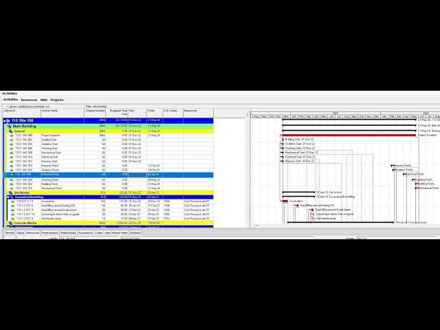 1.6 Cost Loading from Excel to Primavera P6 (Real Time project)