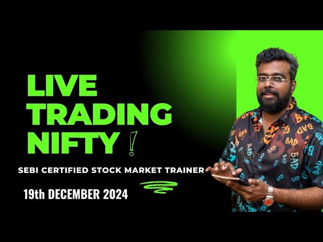 Bank Nifty50 :DEC 19th  Live Options Trading today#BankNiftyTradingLive|2024 Learn Trading Easy Way.