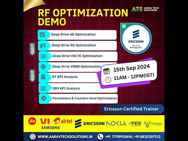 RF OPTIMIZATION DEMO