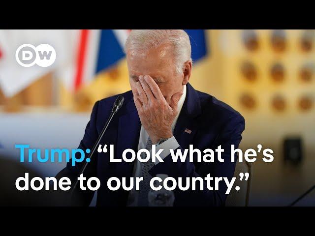 Global leaders react to Biden‘s announcement to step back from presidential race | DW News