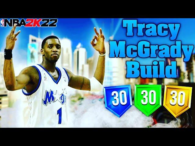 Best Tracy McGrady Build 2k22 Next Gen!!! Best DemiGod Small Forward Build!!! NBA 2k22 Next Gen!!!