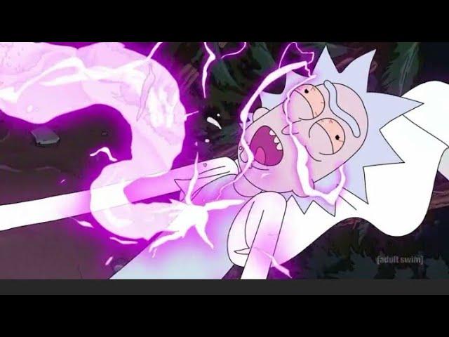 Rick soul bonds with Morty's dragon | Rick and morty season 4 episode 4