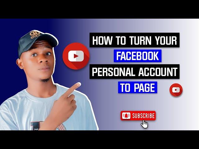 How To Convert Facebook account to Page (Facebook page monetization 2023)