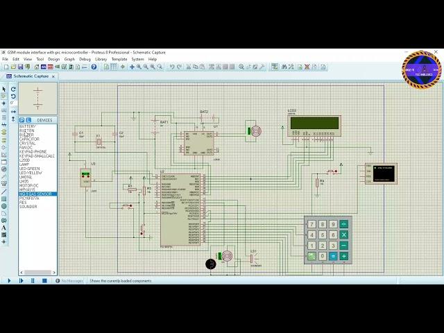 how to add a GSM and Gas sensor Libraries to proteus proffessional