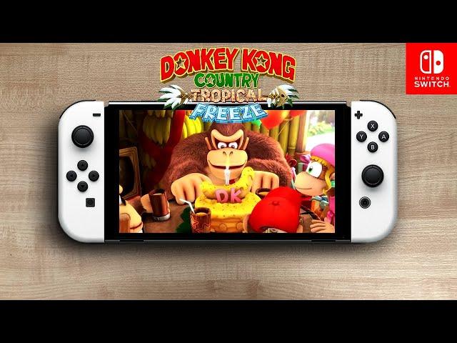 Donkey Kong Country: Tropical Freeze | Nintendo Switch Oled Gameplay