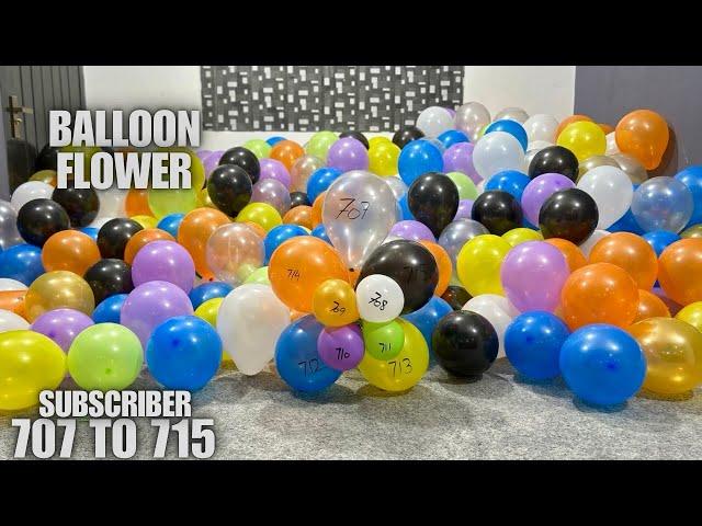 Popping 450 Balloons with 100 Nails