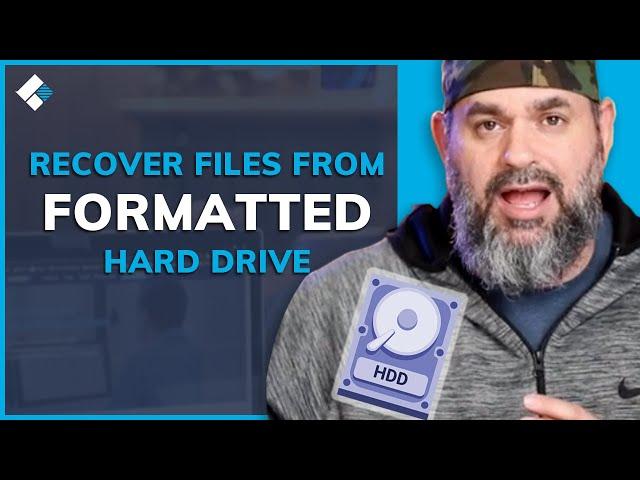 How to Recover Files from Formatted Hard Drive in Windows 10/7?