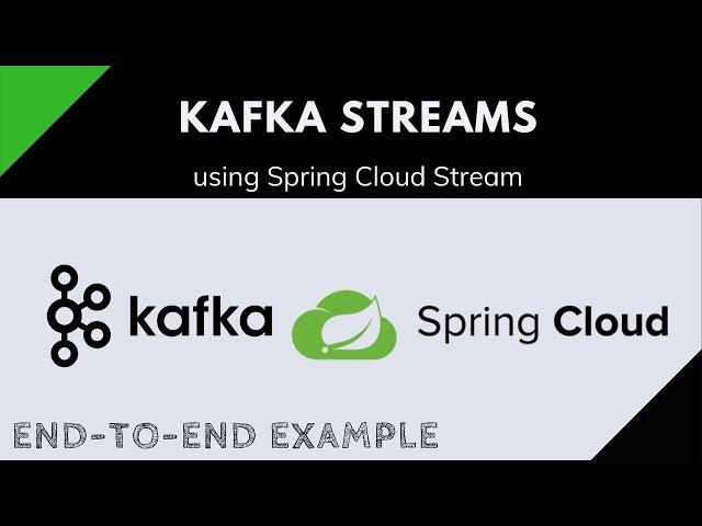 Kafka Streams using Spring Cloud Stream | Microservices Example | Tech Primers