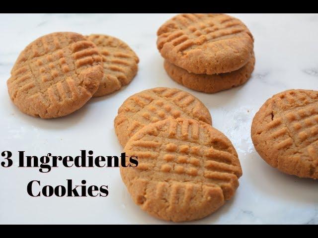 Ingredients peanut butter cookies