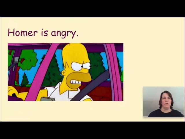 Homer Simpson's Day - Daily Routines English Present Tense