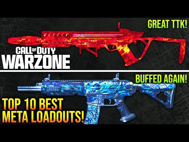 WARZONE: New TOP 10 BEST META LOADOUTS For Season 6! (WARZONE 3 META Weapons)