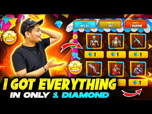 I Got 10 Rare Bundles & Bunny Mp40 In 1Diamond|| Making Noob To Pro in 6 Minutes-Garena FreeFire