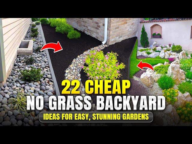 22 Cheap No Grass Backyard Ideas For Low-Maintenance Garden