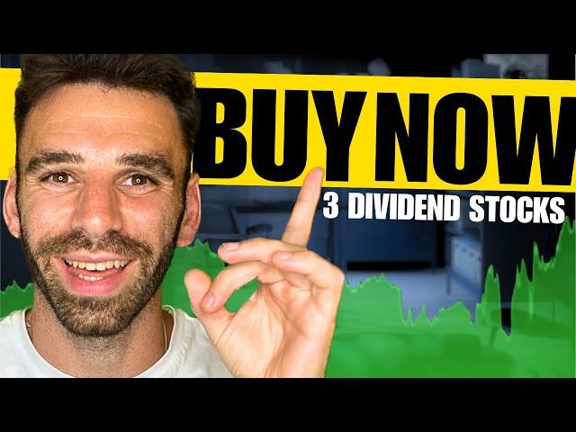 3 Dividend Stocks to Buy Today