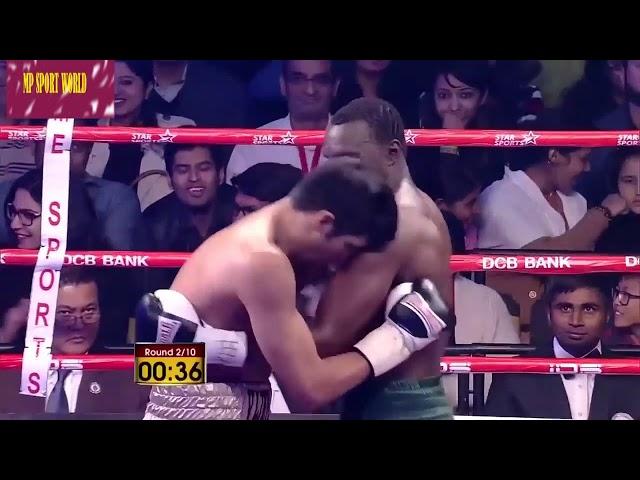 Vijendra singh Vr Fransis Cheka Best fight in HD