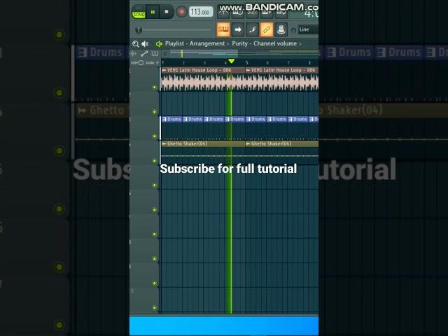 How to make private school amapiano drums like pro | FL STUDIO