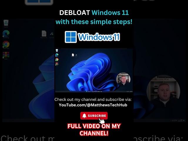 DEBLOAT Windows 11 24H2 with these simple steps!