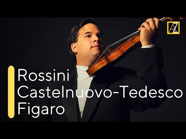 ROSSINI / CASTELNUOVO-TEDESCO: Figaro | Antal Zalai, violin  classical music