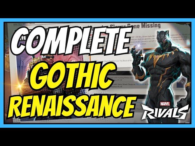 How to Complete Gothic Renaissance Mission in Marvel Rivals Season 1 (Read Black Panther Lore)