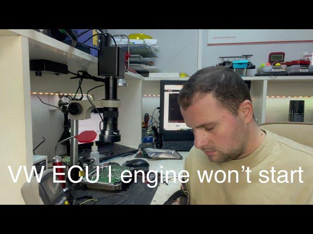 VW Golf ECU ME7.5.10 repair | engine won’t start