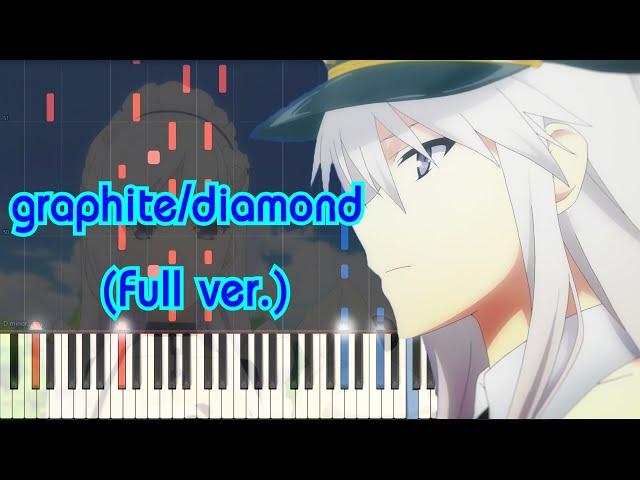 [Azur Lane OP] : graphite/diamond (Full ver.) Piano Arrangement