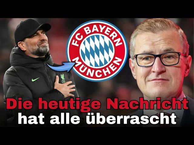 Bombe Nachrichten: hat alle überrascht! Nachrichten Vom FC Bayern München