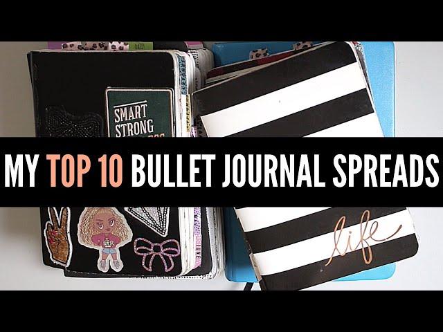 My Top 10 Bullet Journal Spreads