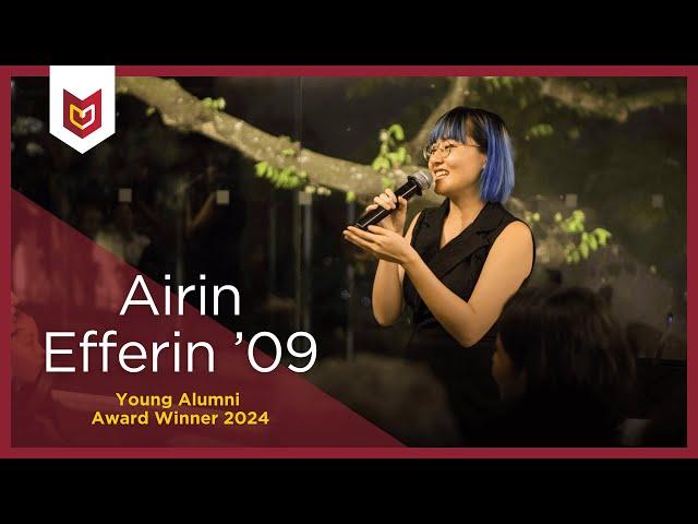 Airin Efferin - Distinguished Alumni Award Winner 2024