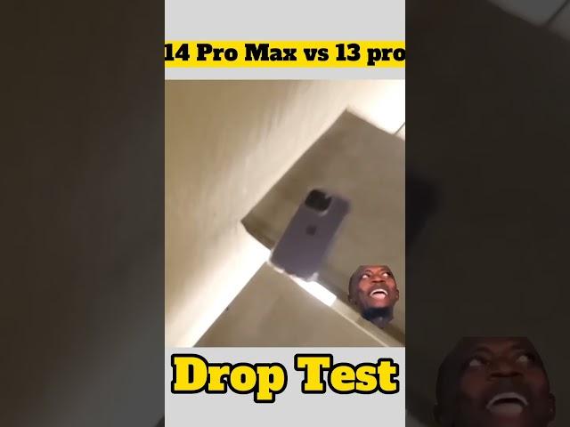 iPhone 14 Pro Max vs iPhone 13 Pro Drop Test #shorts