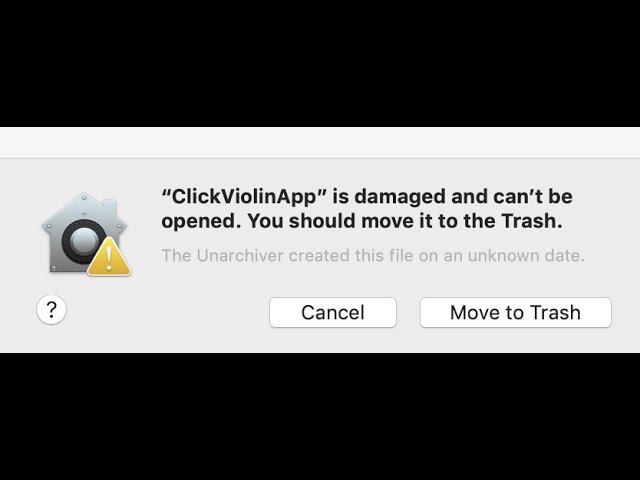 How To Fix “App is Damaged Can’t Be Opened” Error Message - Catalina, Mojave