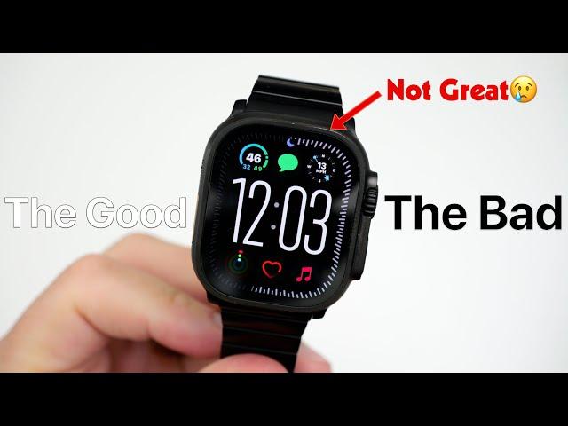 Apple Watch Ultra 2 Black - The Good and Bad - 1 Month Later