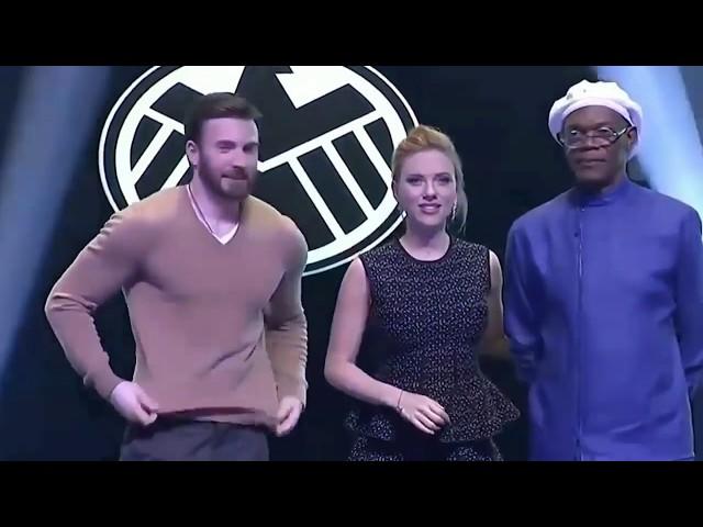 Scarlett johansson And Chris Evans Funny and Cute Moments - Part 1 